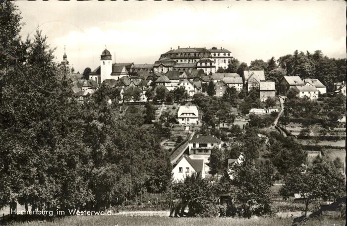Hachenburg Teilansicht Hachenburg Schloss Kat Hachenburg Nr Pw Oldthing Ansichtskarten Rheinland Pfalz