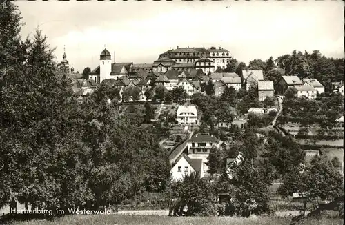 Hachenburg Teilansicht Hachenburg Schloss Kat. Hachenburg