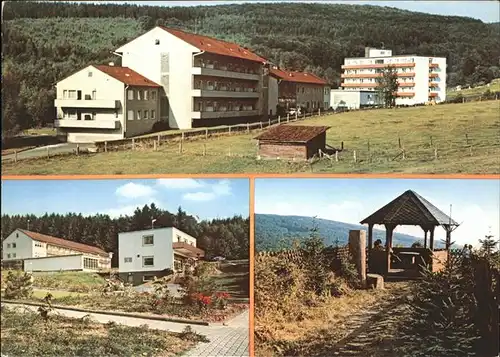 Neukirchen Knuellgebirge Waldsanatorium Urbachtal Kat. Neukirchen