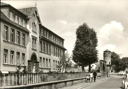 Kirchhain Hessen Altersheim Hexenturm / Kirchhain /Marburg-Biedenkopf LKR