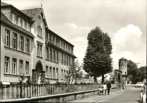 Kirchhain Hessen Altersheim Hexenturm / Kirchhain /Marburg-Biedenkopf LKR