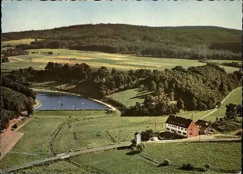 Hamm Sieg ADAC Hotel Thalhausermuehle Schwimmbad Luftaufnahme Kat. Hamm (Sieg)