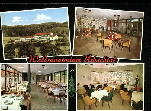 Neukirchen Knuellgebirge Waldsanatorium Urbachtal Kat. Neukirchen