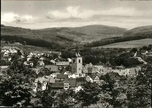 Neukirchen Knuellgebirge Teilansicht Neukirchen Kirche Kat. Neukirchen