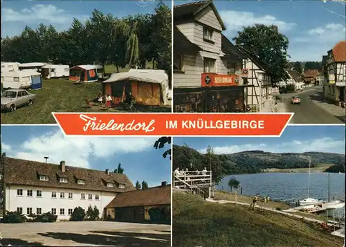 Frielendorf Campingplatz Teilansicht Frielendorf Silbersee Knuellgebirge Kat. Frielendorf
