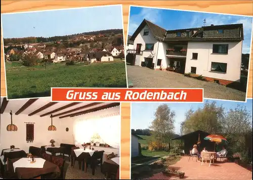 Rodenbach Puderbach Pension Hering Schmidt Teilansicht Rodenbach Kat. Rodenbach bei Puderbach