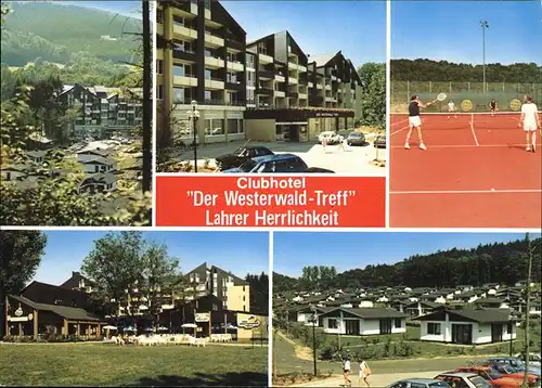 Oberlahr Clubhotel "Der Westerwald Treff" Tennisplatz Kat. Oberlahr