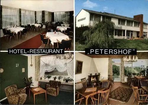 Leuzbach Westerwald Hotel Restaurant Pension Petershof Kat. Altenkirchen (Westerwald)