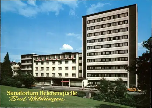 Bad Wildungen Sanatorium Helenenquelle Kat. Bad Wildungen