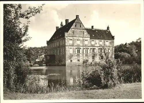 Muenster Westfalen Burg Huelshoff Kat. Muenster