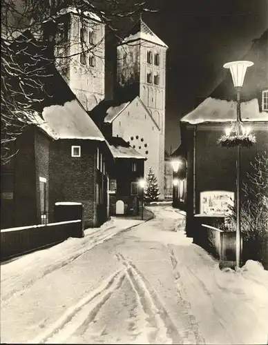 Muenster Westfalen Weihnachtsstimmung am Dom Kat. Muenster