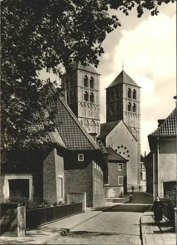 Muenster Westfalen Spiegelturm Dom Kat. Muenster