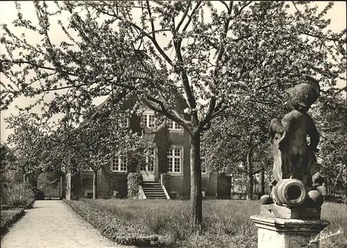 Muenster Westfalen Haus Rueschhaus Wohnsitz der Annette von Droste Huelshoff Kat. Muenster