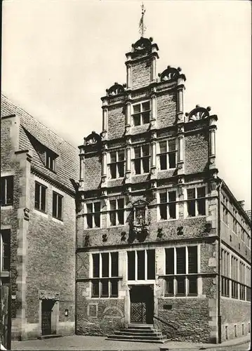 Muenster Westfalen Krameramtshaus erbaut 1588 Kat. Muenster