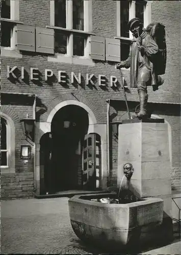 Muenster Westfalen Kiepenkerlbrunnen Kat. Muenster