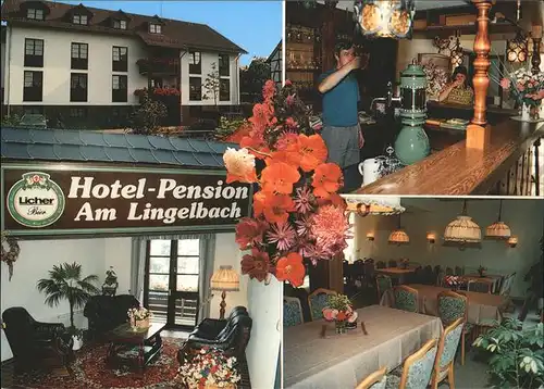 Rengshausen Hessen Hotel Pension Am Lingelbach Kat. Knuellwald