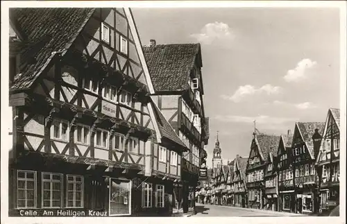 Celle Niedersachsen Am Heiligen Kreuz Fachwerkhaus / Celle /Celle LKR