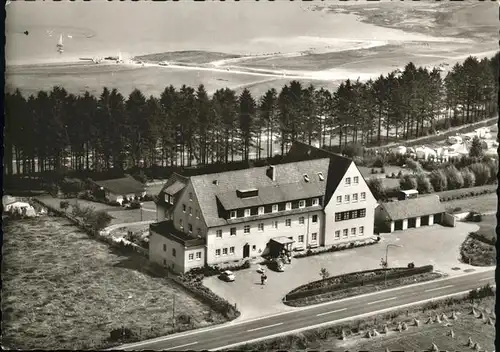 Marienheide Erholungsheim Brucher Talsperre Luftaufnahme Kat. Marienheide