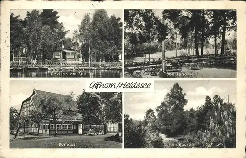 Gifhorn Pavillon Heide See Kurhaus Heidepartie Kat. Gifhorn