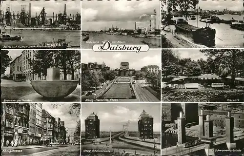 Duisburg Ruhr Industrie Huettenwerk Rheinhausen Tierpark Koenigstrasse / Duisburg /Duisburg Stadtkreis