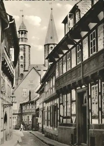 Goslar Bergstrasse Marktkirche Kat. Goslar