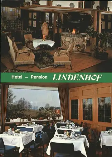 Bad Laer Hotel Pension Cafe Lindenhof Kat. Bad Laer