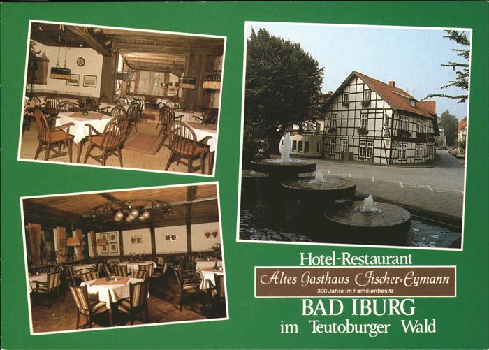 Bad Iburg Hotel Restaurant Altes Gasthaus Fischer Eymann