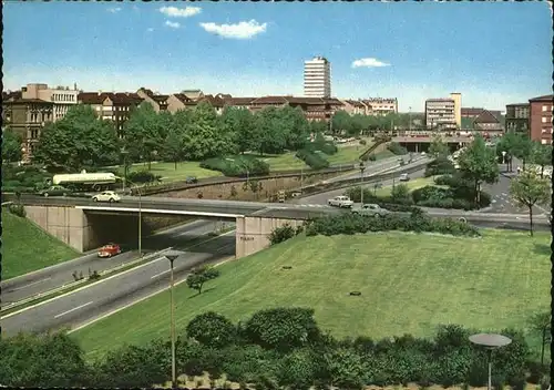 Duisburg Ruhr Stadtautobahn Hauptbahnhof / Duisburg /Duisburg Stadtkreis