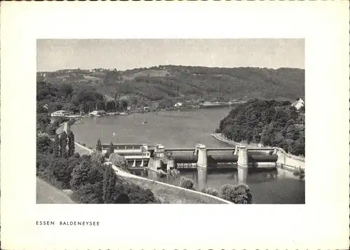 Baldeneysee Essen  Kat. Essen