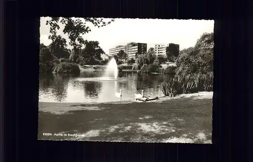 Essen Ruhr Stadtgarten Kat. Essen