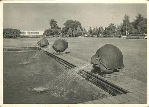 Essen Ruhr Grugapark Wasserspeier Kat. Essen