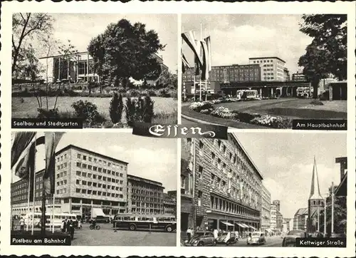 Essen Ruhr Post Kettwiger Strasse Saalbau  Kat. Essen