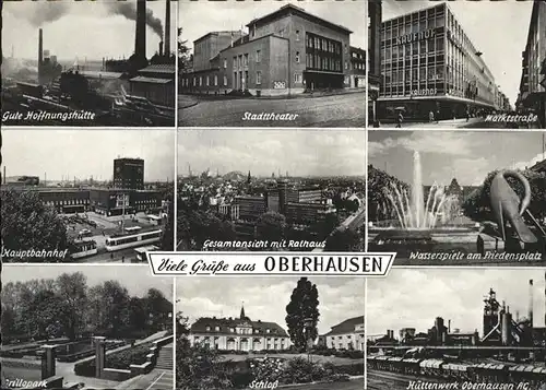 Oberhausen Gute Hoffnungshuette Huettenwerk Oberhausen AG Kat. Oberhausen