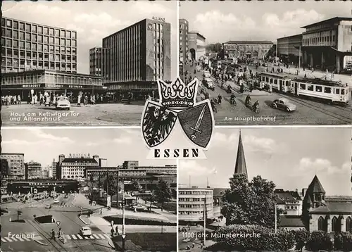 Essen Ruhr Allianzhaus Freiheit Hauptbahnhof Kat. Essen