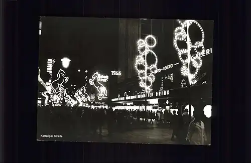 Essen Ruhr Kettwiger Strasse Lichtwochen Kat. Essen