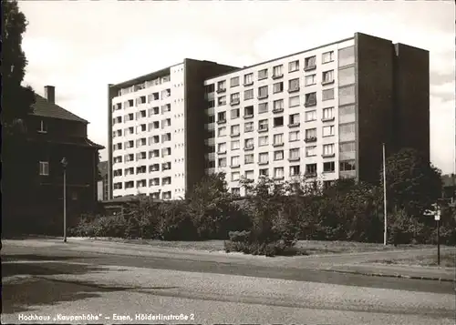 Essen Ruhr Hochhaus Kaupenhoehe Hoelderlinstrasse 2 Kat. Essen