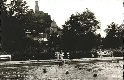 Felsberg Hessen Schwimmbad Burg / Felsberg /Schwalm-Eder-Kreis LKR