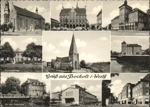 Bocholt Westfalen Schuetzenhaus Neustrasse Gymnasium Kat. Bocholt