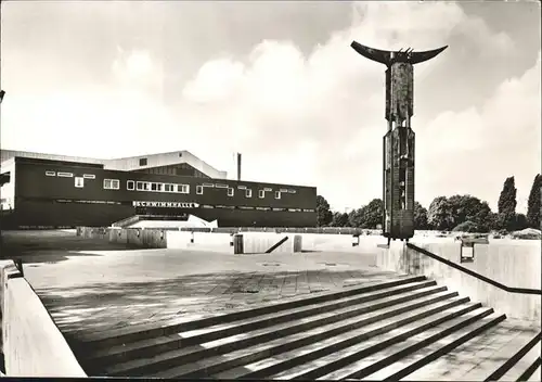 Berlin Schoeneberg Schwimmhalle Aufgang Kat. Berlin