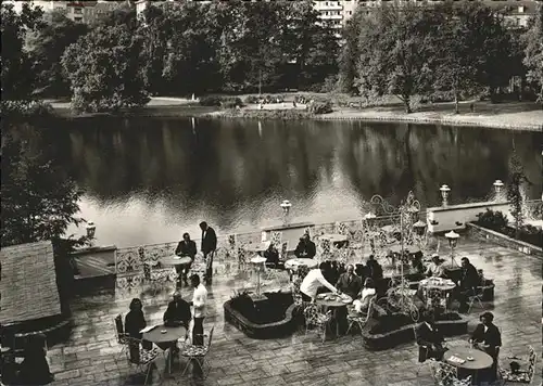 Berlin Charlottenburg Hotel Seehof Terrasse Kat. Berlin