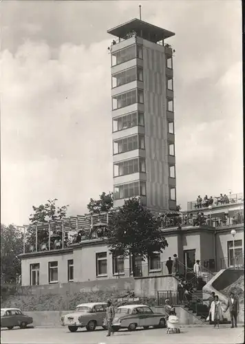 Berlin Mueggelturm HO Gasstaette Autos Kinderwagen Kat. Berlin