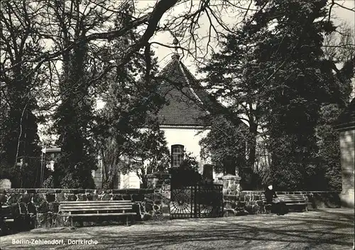 Berlin Dorfkirche Zehlendorf Kat. Berlin