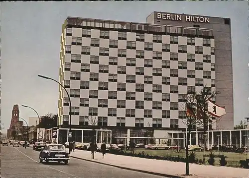 Berlin Hilton Hotel Auto Kat. Berlin