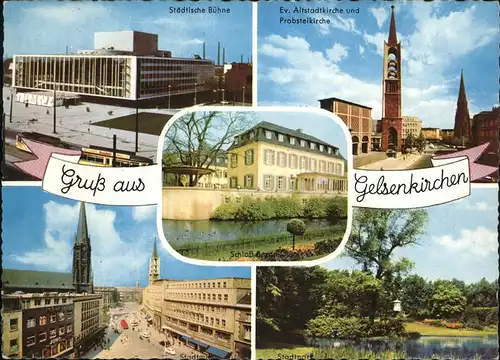 Gelsenkirchen Staedtische Buehnen Probsteikirche  Kat. Gelsenkirchen