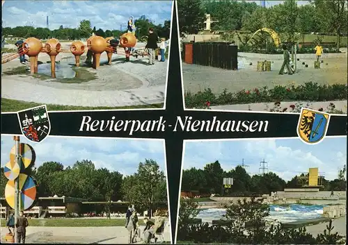 Gelsenkirchen Revierpark Freizeitpark Nienhausen Wappen  Kat. Gelsenkirchen