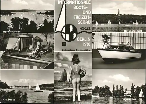 Berlin Internationale Boot und Freizeitschau  Seen  Kat. Berlin