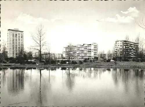 Berlin Hochhaeuser im Hansaviertel Kat. Berlin