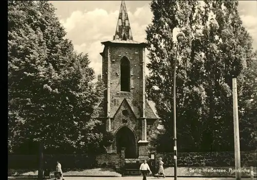 Berlin Pfarrkirche Weissensee Kat. Berlin