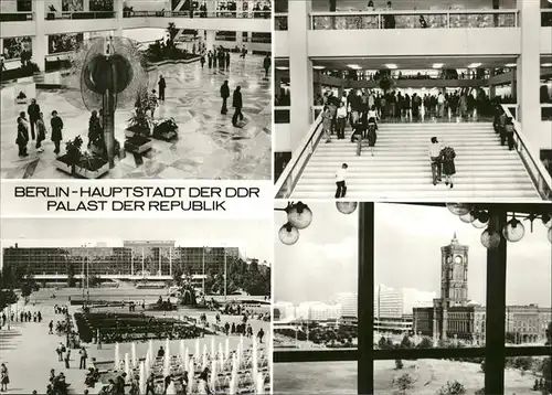 Berlin Palast der Republick innen aussen Kat. Berlin