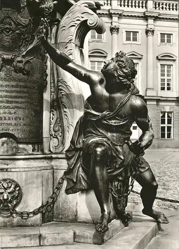 Berlin Sklave von Schlueters Reiterdenkmal  Kat. Berlin